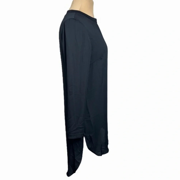 Amanda Uprichard black long sleeve high low dress size small - Picture 6 of 8